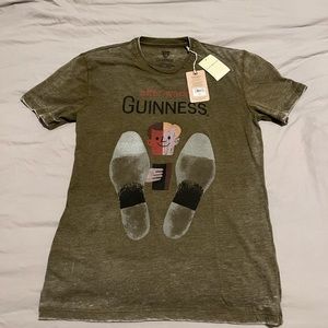 Lucky Brand Mens Guinness Graphic Tee Small